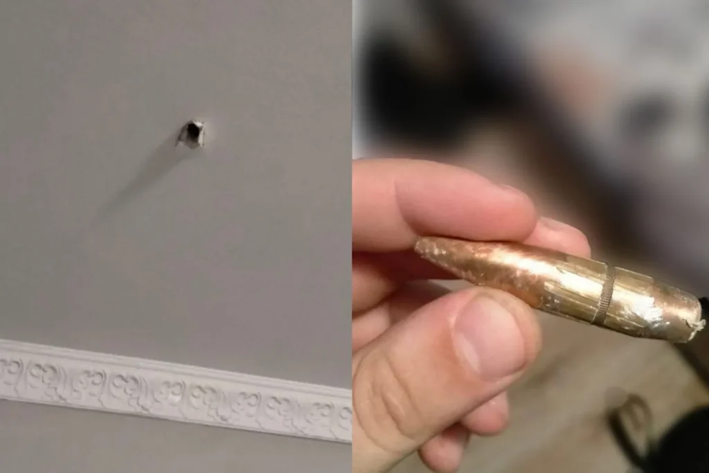 The Danger of Debris and Bullets While Shahed Drones Are Shot Down